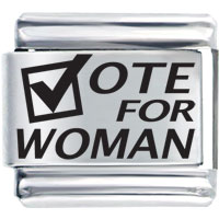 Italian Charms - culture vote for woman laser italian charm bracelets Image.