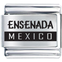 Italian Charms - ensenada mexico laser italian charm Image.