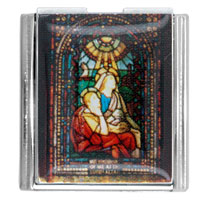 Italian Charms - jesus mary and joseph mega italian charm Image.