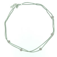 NECKLACE_N6302_PS_X07: silver necklace pendant Image.