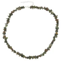 Necklaces - stone chip indian agate necklace Image.