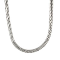 Sterling Silver Jewelry - jumbo snake necklace Image.