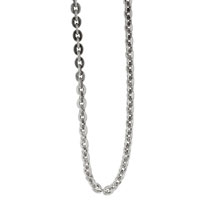 Sterling Silver Jewelry - small sterling silver hoop necklace Image.