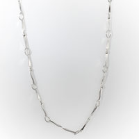 Sterling Silver Jewelry - thin triangular necklace Image.