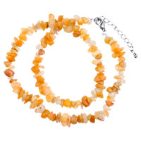 Necklaces - special semi precious chip stone necklace bead Image.