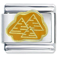 Italian Charms - great pyramids at giza italian charm Image.