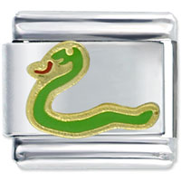 Italian Charms - snake italian charm Image.