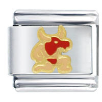 Italian Charms - greek minotaur italian charm Image.