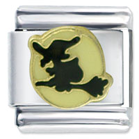 Italian Charms - moonlight witch italian charm Image.