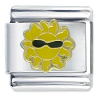 Italian Charms - cool sun italian charm Image.