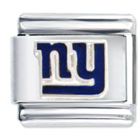 Italian Charms - nfl new york giants football licensed italian charm Image.