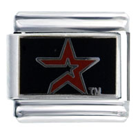 Italian Charms - mlb houston astros sports italian charm Image.