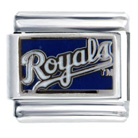 Italian Charms - mlb kansas city royals sports italian charm Image.