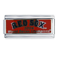Italian Charms - mlb red sox superlink sports italian charm Image.