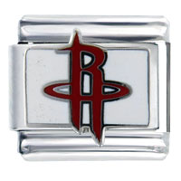 Italian Charms - nba houston rockets licensed italian charm Image.