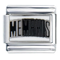 Italian Charms - nba memphis grizzlies licensed italian charm Image.