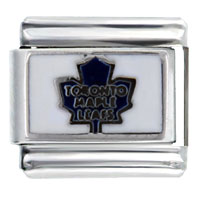 Italian Charms - nhl toronto maple leafs licensed italian charm Image.