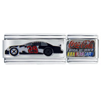 Italian Charms - nascar car #29 superlink sports italian charm Image.