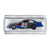 Italian Charms - nascar car #45 superlink sports italian charm Image.