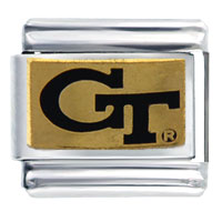 Italian Charms - gt georgia tech sports italian charm Image.