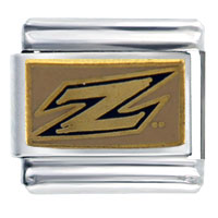 Italian Charms - akron zips sports italian charm Image.