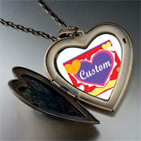 Items from KS - gold plated valentine's day custom hearts photo heart and flower Image.