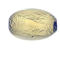 Murano Glass Jewelry - gold lampwork murano glass loose beads Image.