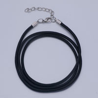 Necklaces - 30 inch black velvet rope necklace Image.