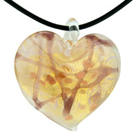 Pendants - pink heart pendant Image.