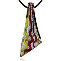 Pendants - cascading waves blade pendant Image.