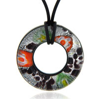Pendants - purple round pendant Image.