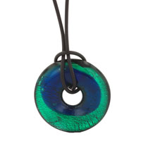Pendants - blue and green pendant Image.