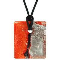 Pendants - fire orange pendant Image.