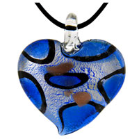 Pendants - blue heart pendant Image.