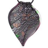 Pendants - dazzling mahoghany multicolored flower petal pendant Image.
