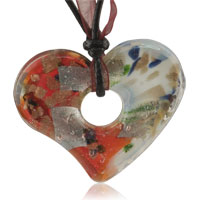 Pendants - multicolored chinese love glittered pendant Image.