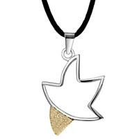 Sterling Silver Jewelry - pigeon 925 sterling silver pendant Image.