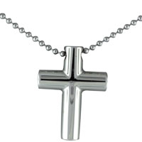 Pendants - jumbo stainless steel religious cross pendant Image.