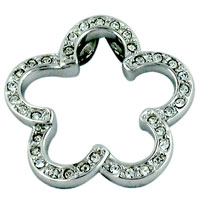 Pendants - flower cz studded pendant Image.