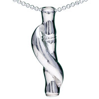 Sterling Silver Jewelry - ball pen 925 sterling silver pendant Image.