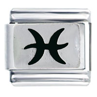 Italian Charms - pieces horoscope sign italian charm Image.