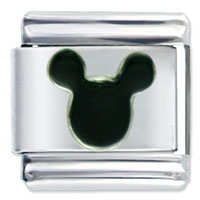 Italian Charms - micky black italian charm Image.