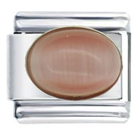 R712_01_X07: pink moonstone italian charm Image.