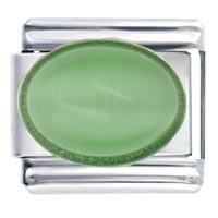 Italian Charms - green aventurine italian charm Image.