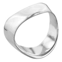 RG06_496_X00: size 6 sterling silver wave ring Image.