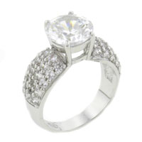 Rings - size 7 gleaming round ring Image.