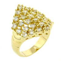 Rings - size 7 regal cz ring Image.