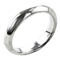 Rings - size 7 classic rounded band ring Image.