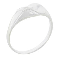  - size 7 winding sterling silver ring Image.