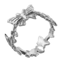 Rings - size 7 butterfly chain ring Image.